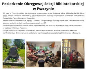 ZNP Tychy sekcja bibliotekarska